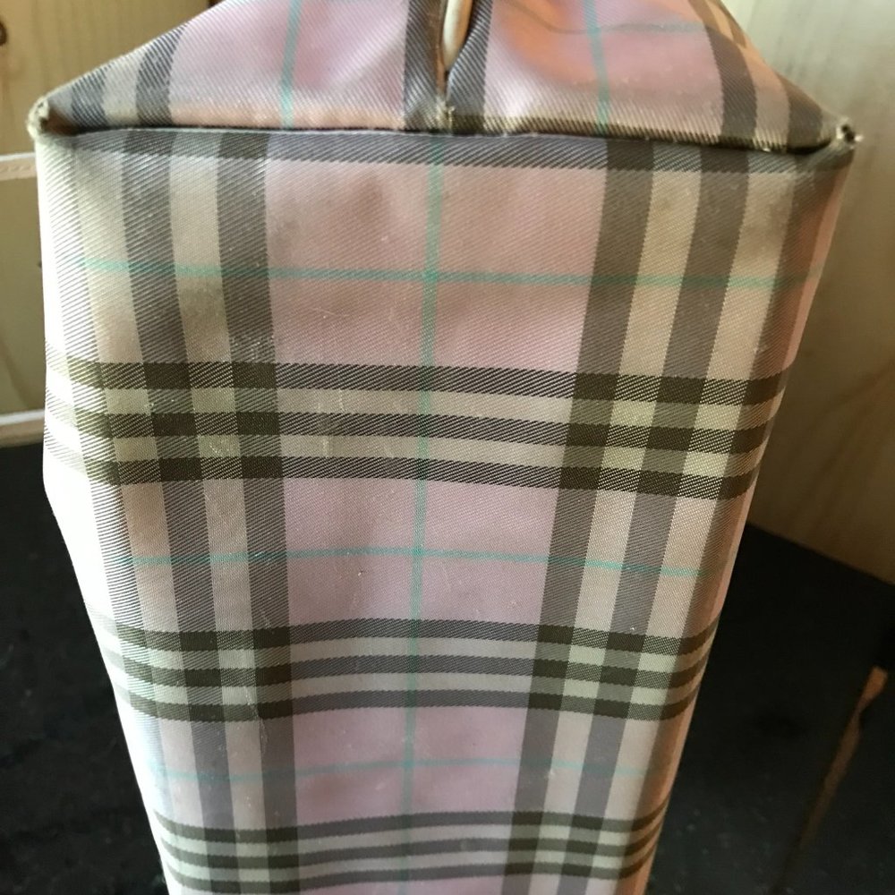 Pink Burberry Tote - Picture 10 of 16